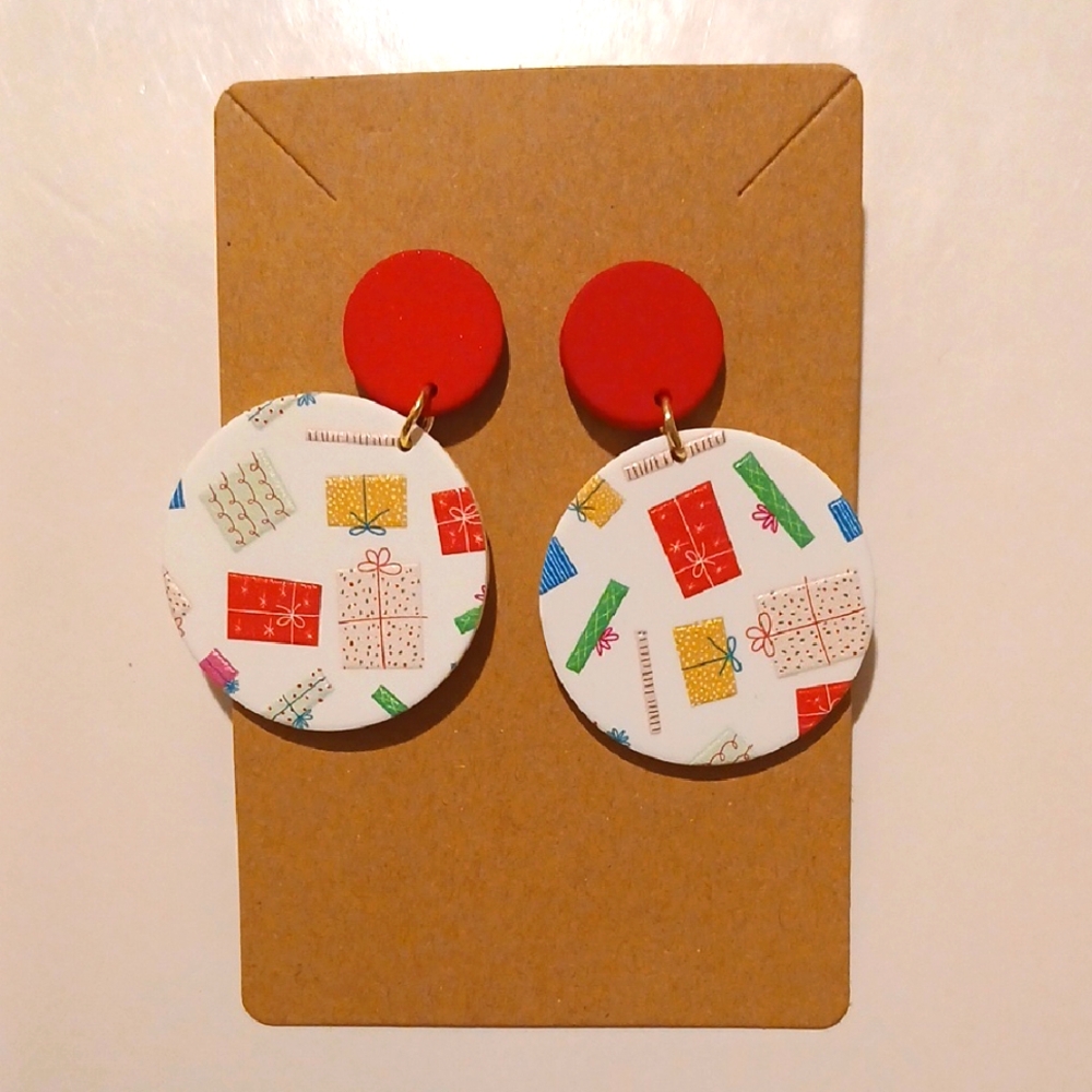 Fashion Jewelry Red and Multicolor Earrings